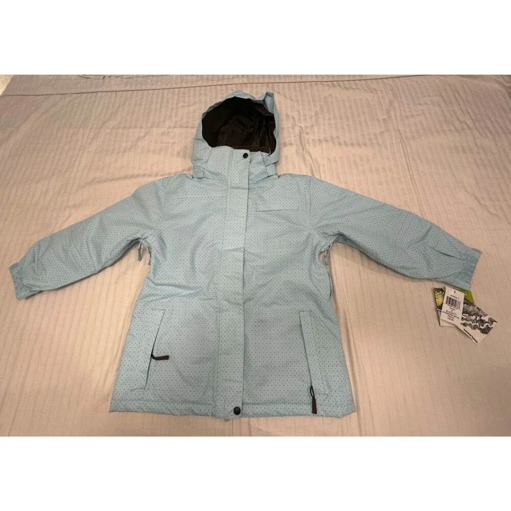 NWT PULSE GIRLS SNOW SKI WATERPROOF JACKET COAT SIZE YOUTH S